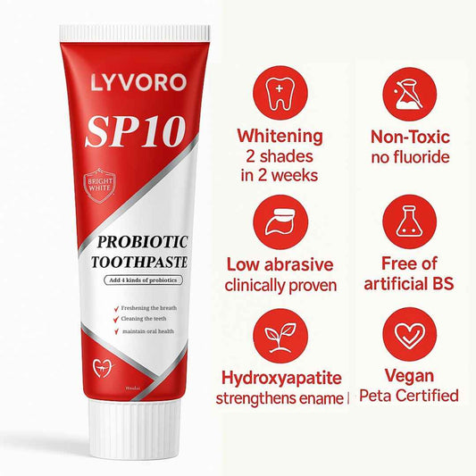 Probiotic Whitening Toothpaste - Lyvoro